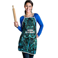 Maori Language Week Apron Kia Mau Ki To Ukaipo Paua Shell Color LT14 - Polynesian Pride