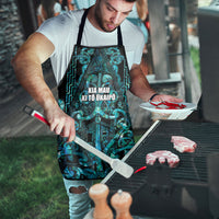 Maori Language Week Apron Kia Mau Ki To Ukaipo Paua Shell Color LT14 - Polynesian Pride