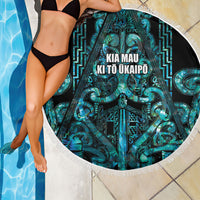Maori Language Week Beach Blanket Kia Mau Ki To Ukaipo Paua Shell Color LT14 - Polynesian Pride