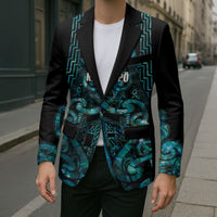 Maori Language Week Personalised Blazer Kia Mau Ki To Ukaipo Paua Shell Color LT14 - Polynesian Pride