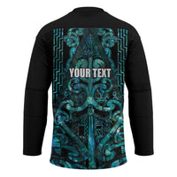 Maori Language Week Personalised Hockey Jersey Kia Mau Ki To Ukaipo Paua Shell Color LT14 - Polynesian Pride