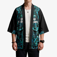 Maori Language Week Personalised Kimono Kia Mau Ki To Ukaipo Paua Shell Color LT14 - Polynesian Pride