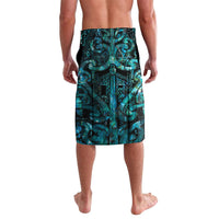 Maori Language Week Personalised Lavalava Kia Mau Ki To Ukaipo Paua Shell Color LT14 - Polynesian Pride