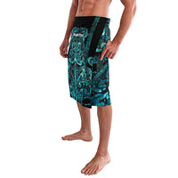 Maori Language Week Personalised Lavalava Kia Mau Ki To Ukaipo Paua Shell Color LT14 - Polynesian Pride