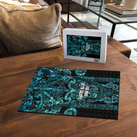 Maori Language Week Puzzle Kia Mau Ki To Ukaipo Paua Shell Color LT14 - Polynesian Pride