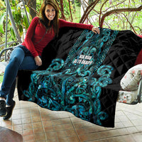 Maori Language Week Quilt Kia Mau Ki To Ukaipo Paua Shell Color LT14 - Polynesian Pride