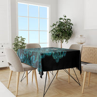 Maori Language Week Tablecloth Kia Mau Ki To Ukaipo Paua Shell Color LT14 - Polynesian Pride
