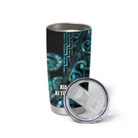 Maori Language Week Personalised Tumbler Cup Kia Mau Ki To Ukaipo Paua Shell Color LT14 - Polynesian Pride