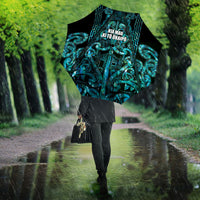 Maori Language Week Umbrella Kia Mau Ki To Ukaipo Paua Shell Color LT14 - Polynesian Pride
