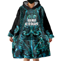 Maori Language Week Personalised Wearable Blanket Hoodie Kia Mau Ki To Ukaipo Paua Shell Color LT14 - Polynesian Pride