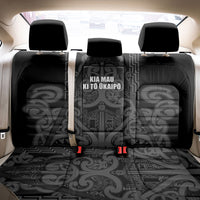 Maori Language Week Back Car Seat Cover Kia Mau Ki To Ukaipo Grey Color