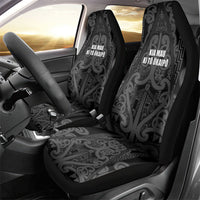 Maori Language Week Car Seat Cover Kia Mau Ki To Ukaipo Grey Color
