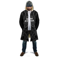 Maori Language Week Personalised Cloak Kia Mau Ki To Ukaipo Grey Color LT14 - Polynesian Pride