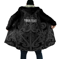 Maori Language Week Personalised Cloak Kia Mau Ki To Ukaipo Grey Color LT14 - Polynesian Pride