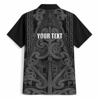 Maori Language Week Personalised Hawaiian Shirt Kia Mau Ki To Ukaipo Grey Color LT14 - Polynesian Pride