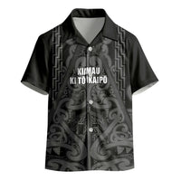 Maori Language Week Personalised Kid Hawaiian Shirt Kia Mau Ki To Ukaipo Grey Color LT14 - Polynesian Pride