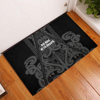 Maori Language Week Rubber Doormat Kia Mau Ki To Ukaipo Grey Color LT14 - Polynesian Pride