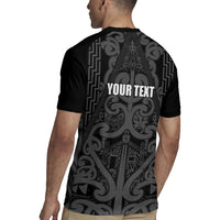 Maori Language Week Personalised Rugby Jersey Kia Mau Ki To Ukaipo Grey Color LT14 - Polynesian Pride