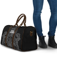 Maori Language Week Travel Bag Kia Mau Ki To Ukaipo Grey Color