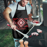 Aotearoa Atua Tumatauenga Apron Maori God Of War Taniko Motifs LT14 - Polynesian Pride