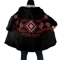 Aotearoa Atua Tumatauenga Personalised Cloak Maori God Of War Taniko Motifs LT14 - Polynesian Pride