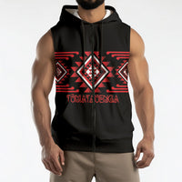 Aotearoa Atua Tumatauenga Personalised Sleeveless Zip Hoodie Maori God Of War Taniko Motifs LT14 - Polynesian Pride