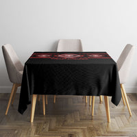 Aotearoa Atua Tumatauenga Tablecloth Maori God Of War Taniko Motifs LT14 - Polynesian Pride