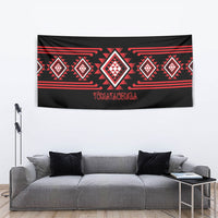 Aotearoa Atua Tumatauenga Tapestry Maori God Of War Taniko Motifs LT14 - Polynesian Pride