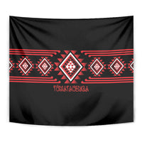Aotearoa Atua Tumatauenga Tapestry Maori God Of War Taniko Motifs LT14 - Polynesian Pride