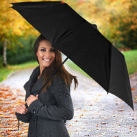 Aotearoa Atua Tumatauenga Umbrella Maori God Of War Taniko Motifs LT14 - Polynesian Pride