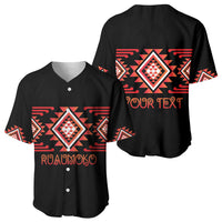 Aotearoa Atua Ruaumoko Personalised Baseball Jersey Maori Powerful God Taniko Motifs LT14 - Polynesian Pride
