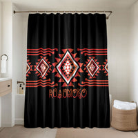 Aotearoa Atua Ruaumoko Bathroom Set Maori Powerful God Taniko Motifs