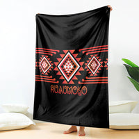 Aotearoa Atua Ruaumoko Blanket Maori Powerful God Taniko Motifs LT14 - Polynesian Pride