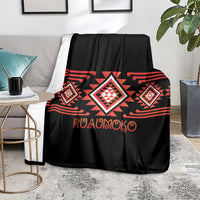 Aotearoa Atua Ruaumoko Blanket Maori Powerful God Taniko Motifs LT14 - Polynesian Pride