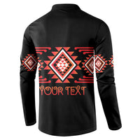 Aotearoa Atua Ruaumoko Personalised Button Sweatshirt Maori Powerful God Taniko Motifs LT14 - Polynesian Pride
