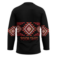 Aotearoa Atua Ruaumoko Personalised Hockey Jersey Maori Powerful God Taniko Motifs LT14 - Polynesian Pride