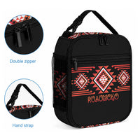 Aotearoa Atua Ruaumoko Lunch Bag Maori Powerful God Taniko Motifs