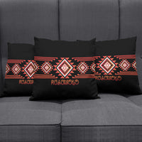 Aotearoa Atua Ruaumoko Pillow Cover Maori Powerful God Taniko Motifs LT14 - Polynesian Pride