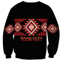 Aotearoa Atua Ruaumoko Personalised Sweatshirt Maori Powerful God Taniko Motifs LT14 - Polynesian Pride