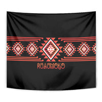 Aotearoa Atua Ruaumoko Tapestry Maori Powerful God Taniko Motifs LT14 - Polynesian Pride
