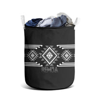 Aotearoa Atua Rehua Laundry Basket Maori God Of Healing Taniko Motifs LT14 - Polynesian Pride
