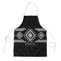 Aotearoa Atua Rehua Apron Maori God Of Healing Taniko Motifs LT14 Grey - Polynesian Pride