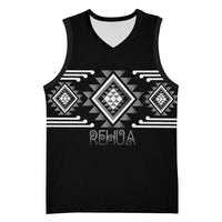 Aotearoa Atua Rehua Personalised Basketball Jersey Maori God Of Healing Taniko Motifs LT14 Unisex Grey - Polynesian Pride