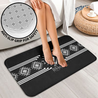 Aotearoa Atua Rehua Bathroom Set Maori God Of Healing Taniko Motifs