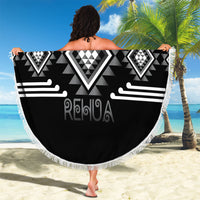Aotearoa Atua Rehua Beach Blanket Maori God Of Healing Taniko Motifs LT14 - Polynesian Pride