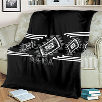 Aotearoa Atua Rehua Blanket Maori God Of Healing Taniko Motifs LT14 - Polynesian Pride