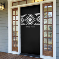 Aotearoa Atua Rehua Personalised Door Cover Maori God Of Healing Taniko Motifs LT14 - Polynesian Pride