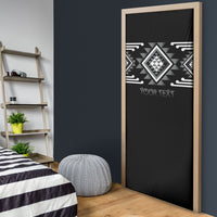 Aotearoa Atua Rehua Personalised Door Cover Maori God Of Healing Taniko Motifs LT14 - Polynesian Pride