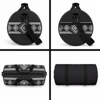 Aotearoa Atua Rehua Duffle Bag Maori God Of Healing Taniko Motifs