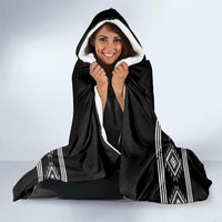 Aotearoa Atua Rehua Hooded Blanket Maori God Of Healing Taniko Motifs LT14 - Polynesian Pride